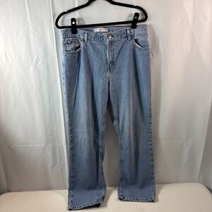 Vintage Tommy  Hilfiger Baggy Y2K Womens 12 Jeans Light Wash